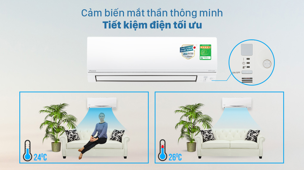 Cách lựa chọn và sử dụng máy lạnh Đaikin tích kiệm điện tốt nhất cho mùa nắng nóng cao điểm