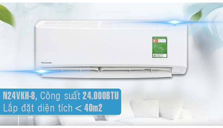 Nên mua máy lạnh Panasonic 24000 CU/CS-N24VKH-8 hay CU/CS-XPU24XKH-8?