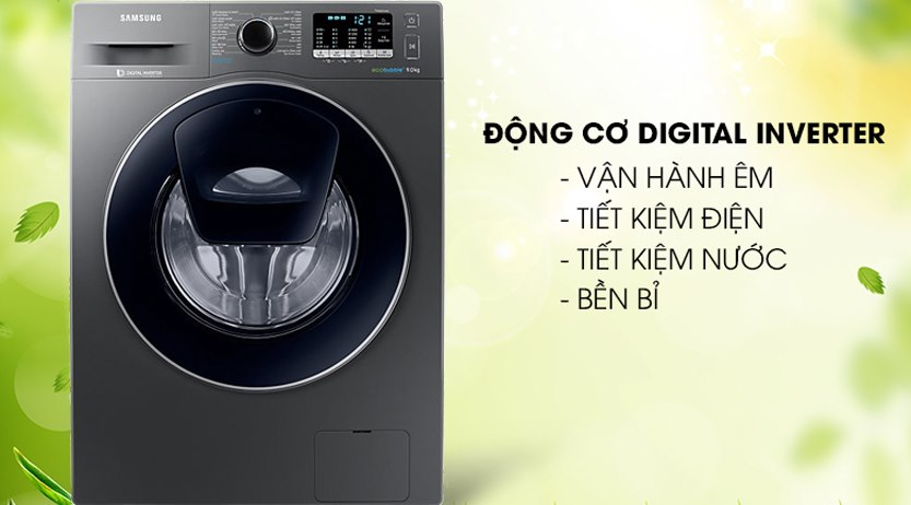 Máy Giặt Samsung cửa ngang 9 Kg