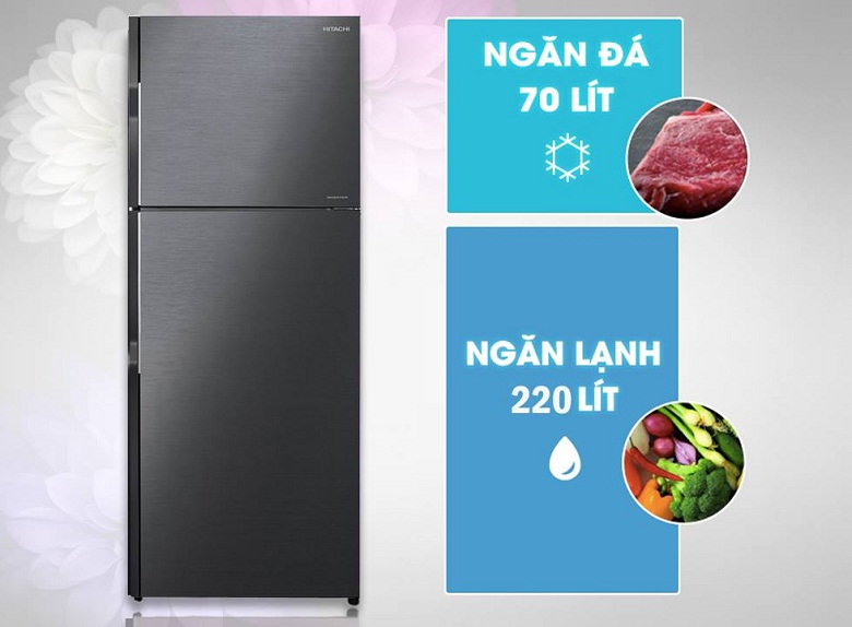 Tủ lạnh Hitachi R-H350PGV7(BBK) trở thành sự lựa chọn hàng đầu của người dùng